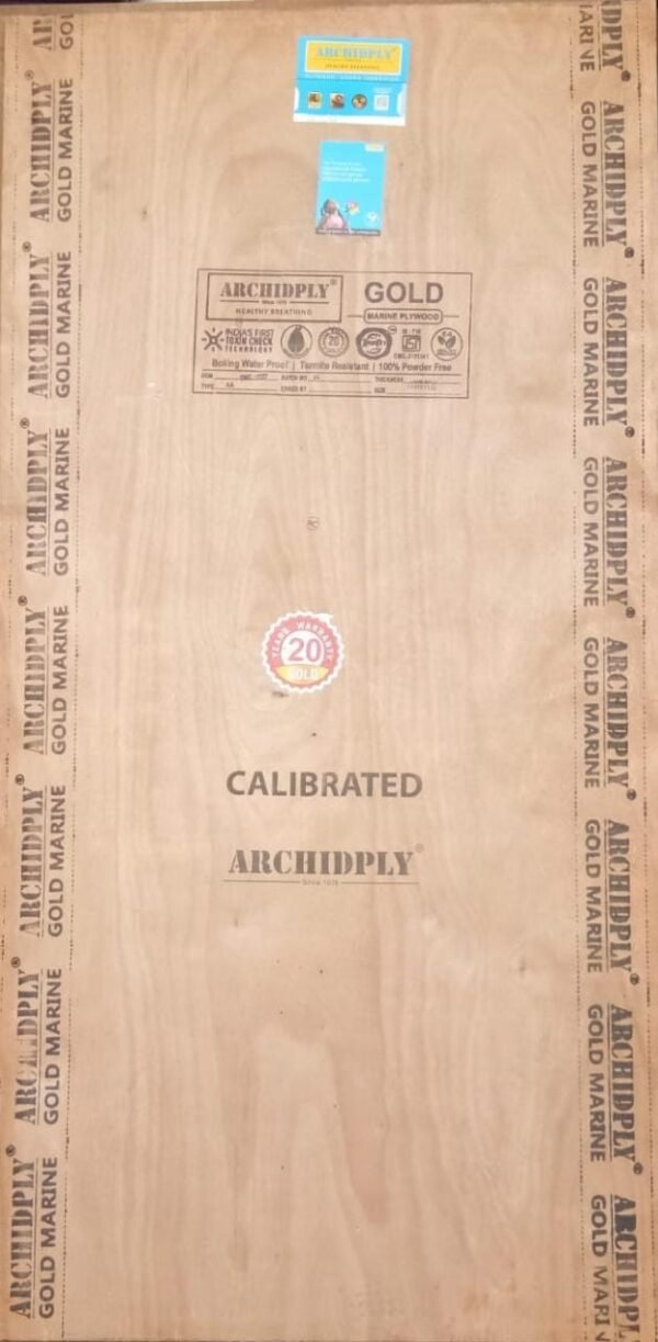 Archid Gold BWP Grade Plywood Thickness 18 mm Plywood